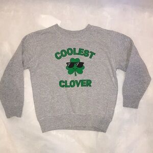 Coolest Clover St Patrick’s Day Sweatshirt | Size 5/6